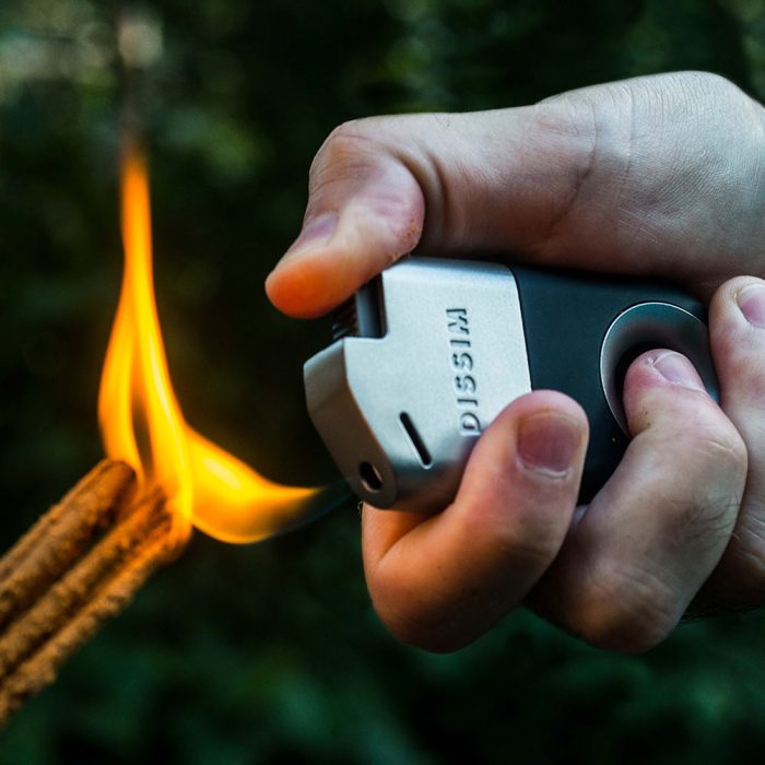 Gray 360° Soft Flame Cigar Lighter - Image 4