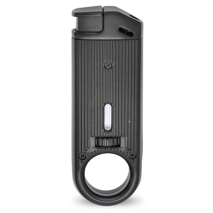 Patented Finger Hole – Provides comfort and control for inverted lighting.