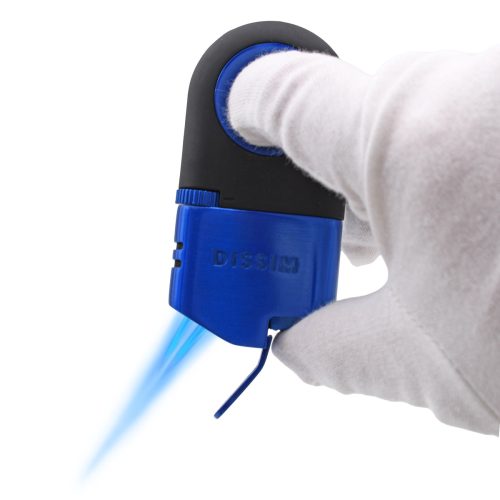 Sapphire Blue Executive Cigar Torch Lighter​ by Dissim