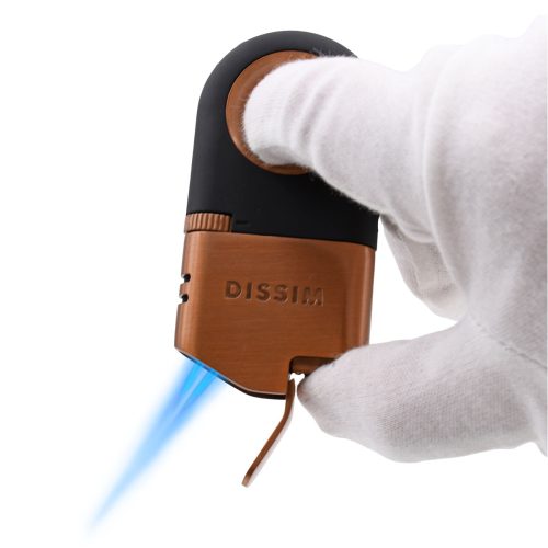 Rose-Gold Executive Cigar Torch Lighter​ by Dissim