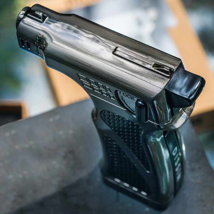 Gunmetal Hammer Precision Butane Lighter - Image 9