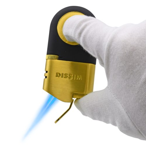 Gold Executive Cigar Torch Lighter​ by Dissim