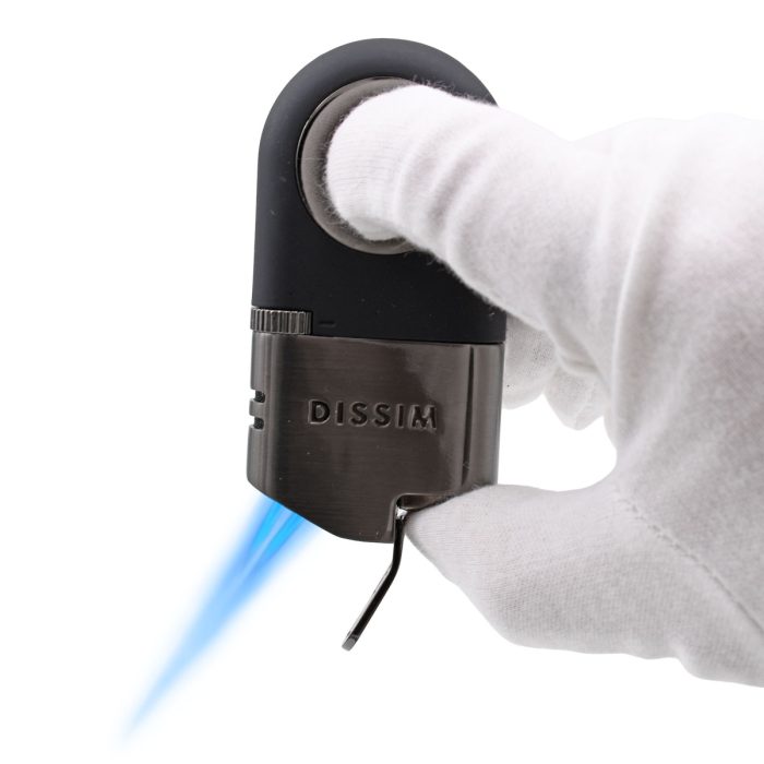 Gunmetal Executive Cigar Torch Lighter​ by Dissim