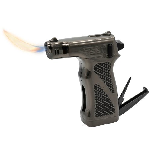 Gunmetal Hammer Precision Butane Lighter