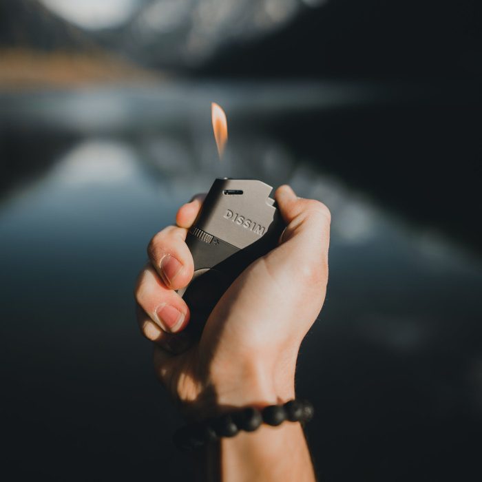Gray 360° Soft Flame Cigar Lighter - Image 7