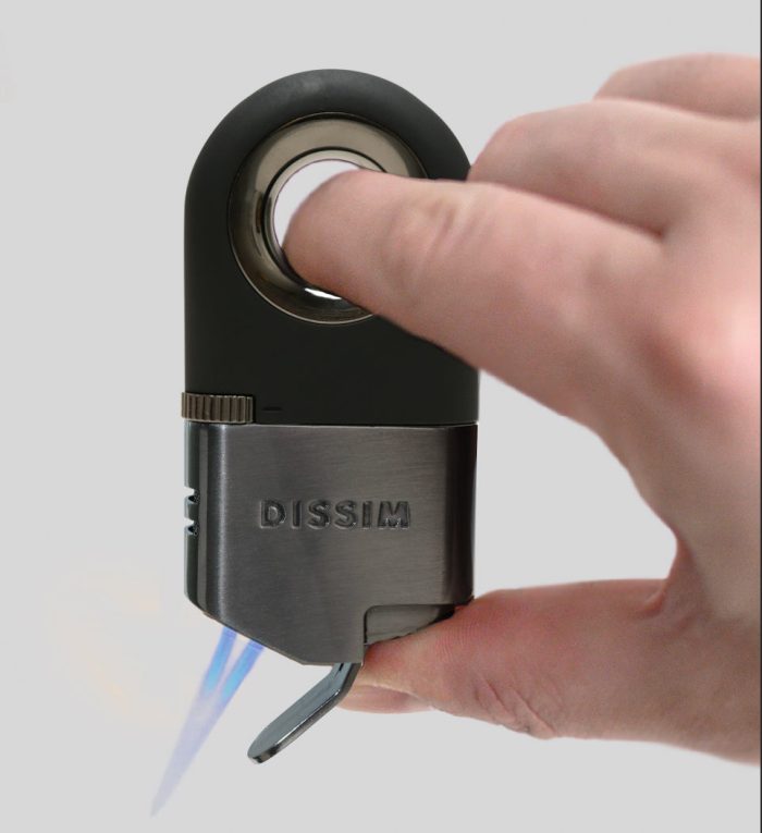 Gunmetal Executive Cigar Torch Lighter - Image 8