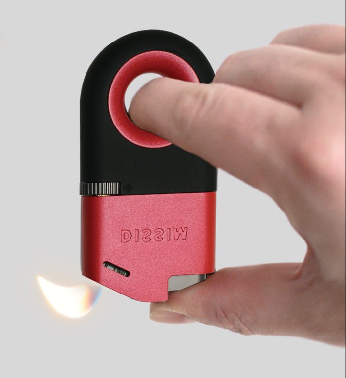 Red 360° Soft Flame Cigar Lighter - Image 8