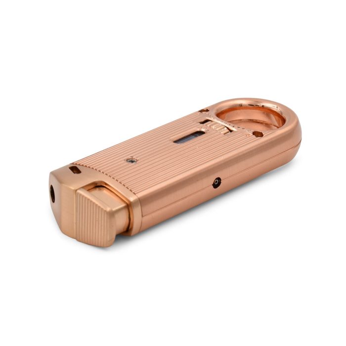 Butane Vent in Rose Gold Slim Metal Lighter