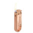 Rose Gold Slim Pipe Lighter 360° Soft Flame