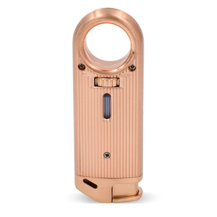 Patented finger hole ideal for inverted lighting