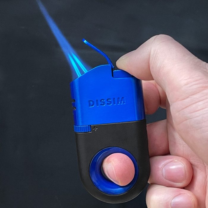 Sapphire Blue Executive Cigar Torch Lighter​ - Image 3