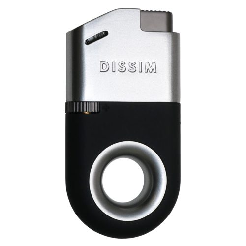 Silver Inverted Soft Flame Lighter