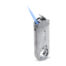 Silver Slim Pipe Lighter 360° Torch Flame
