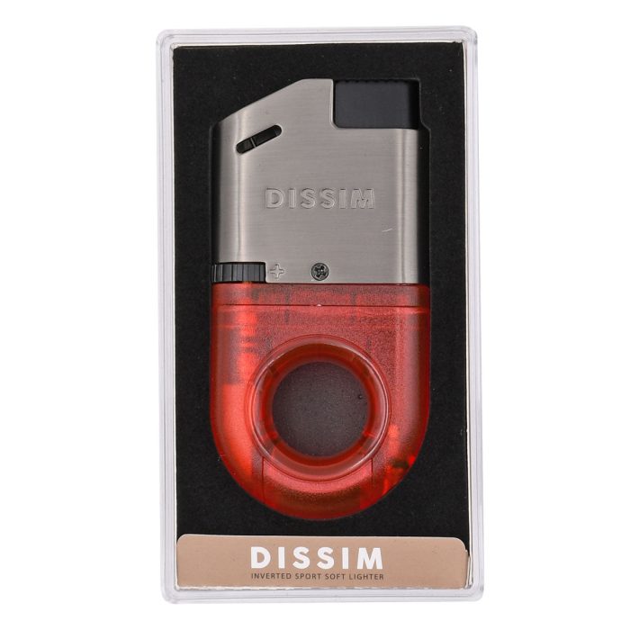 Red Dissim Sport Soft-Flame Lighter - Image 8