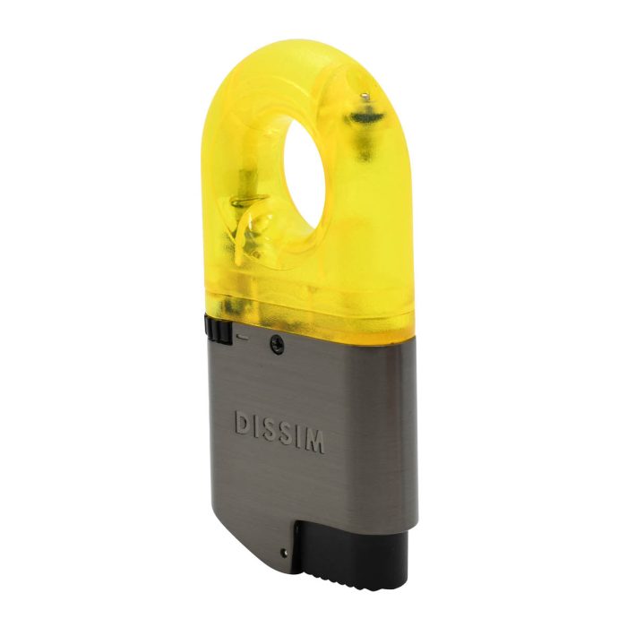 Yellow Dissim Sport Torch Lighter Inverted Flame - Image 4