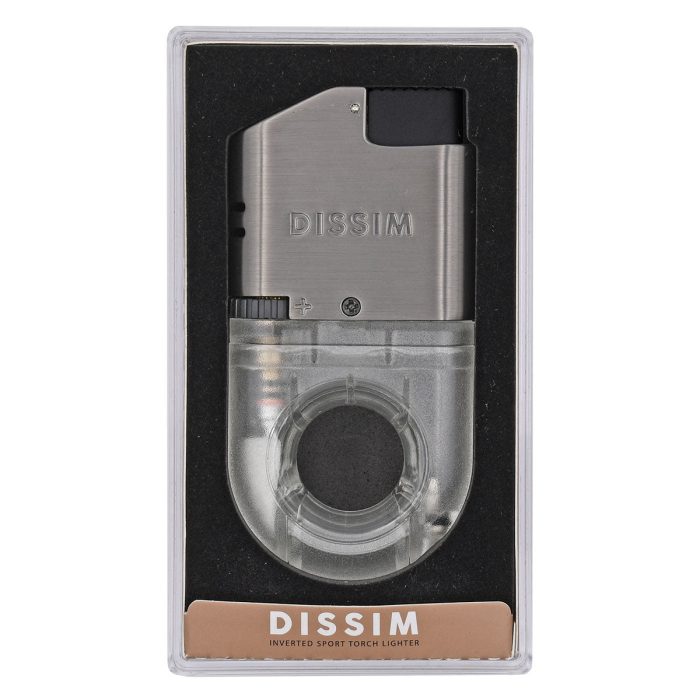 Transparent White Dissim Sport Torch Lighter - Image 6