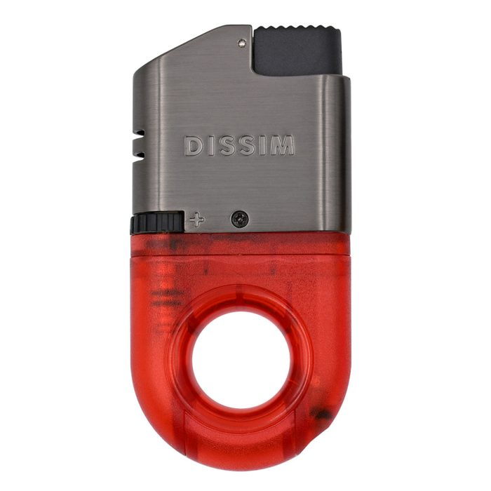 Red Dissim Sport Torch Lighter Inverted Flame - Image 2