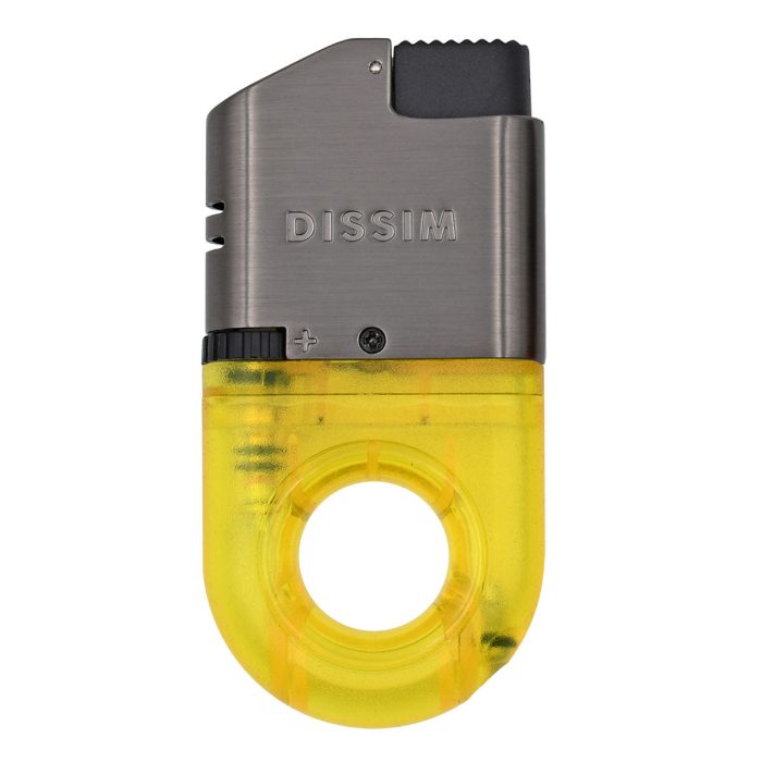 Yellow Dissim Sport Torch Lighter Inverted Flame - Image 2