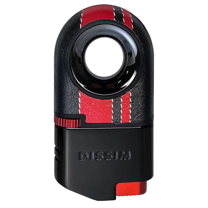 Black w/ Red Stripes Turismo Luxe Torch Lighter