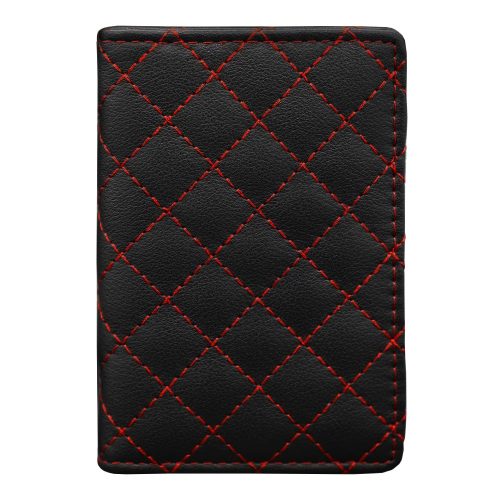 Turismo Luxe Red Diamond Stitch Wallet