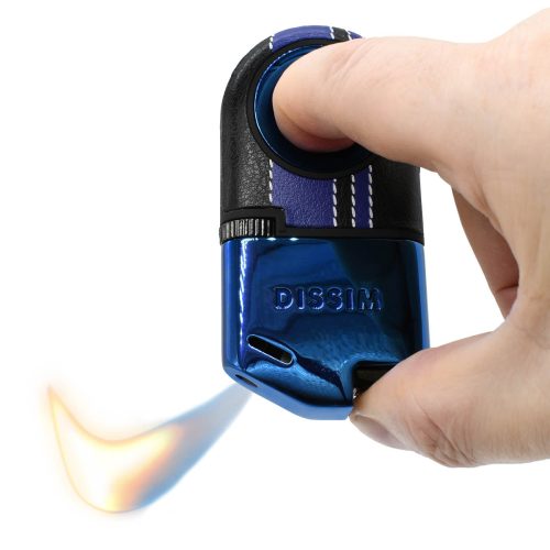 Blue-on-Blue Turismo-Luxe Fancy Lighter Soft Flame
